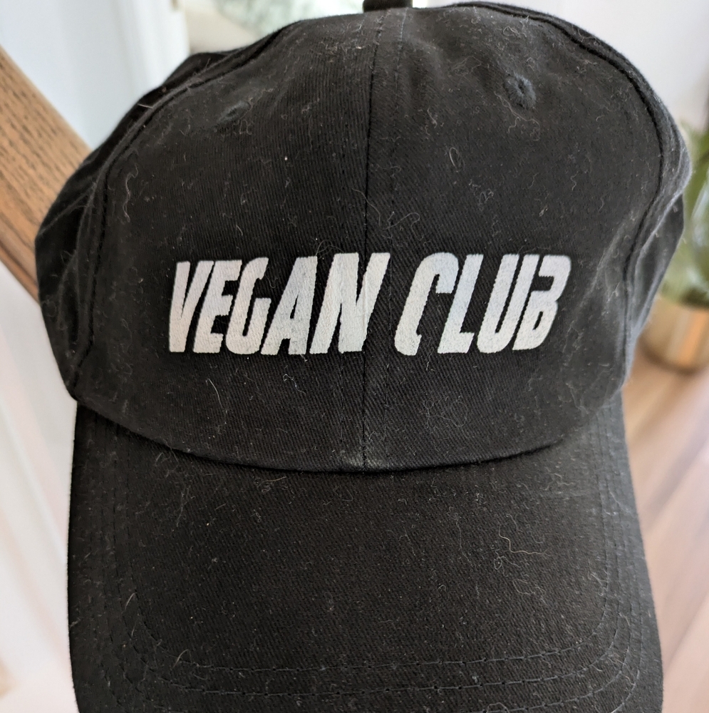 Vegan Club Black Cap